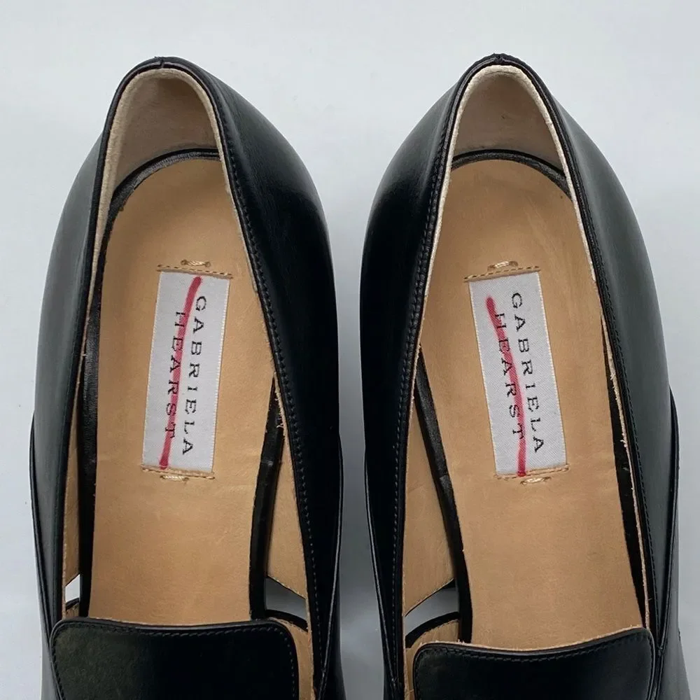 Gabriela Hearst Eliza 80MM Leather Loafers size 39